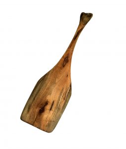 Spalted Apple Spatula Hand Carved